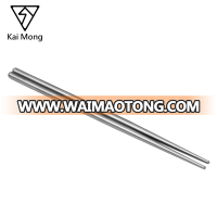 ECO-FRIENDLY CAMPING LIGHTWEIGHT ROUND PURE TITANIUM CHOPSTICKS