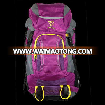 OUTDOOR MOUNTAINEER TRAVEL HIKING CAMPING WATERPROOF PROFESSION 55L BACKPACK BAG